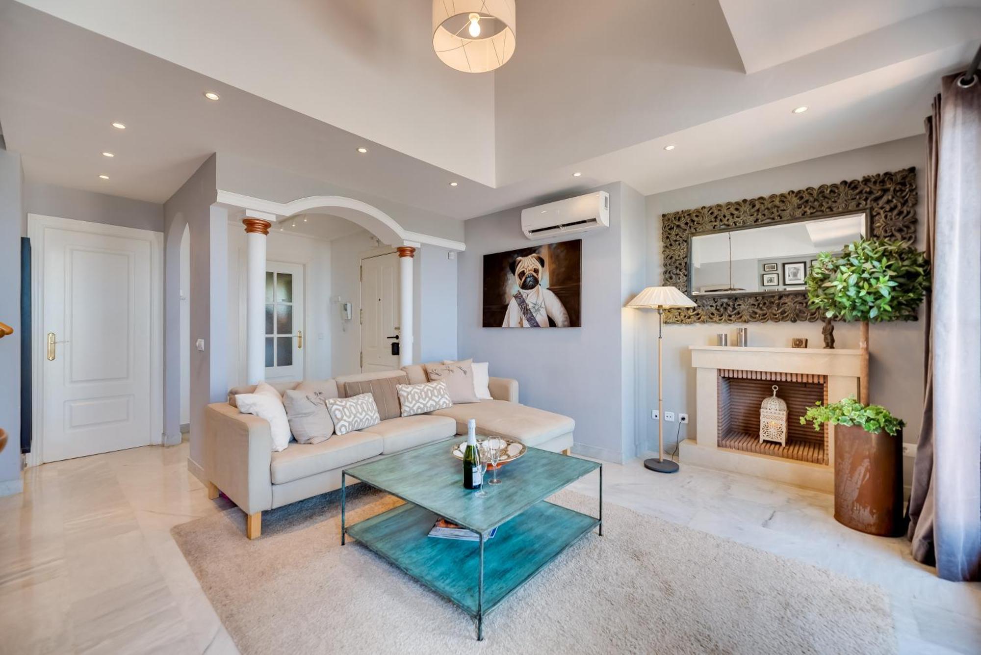 Elegant 2 Bdrm Penthouse With Bbq And Pools Daire Marbella Dış mekan fotoğraf