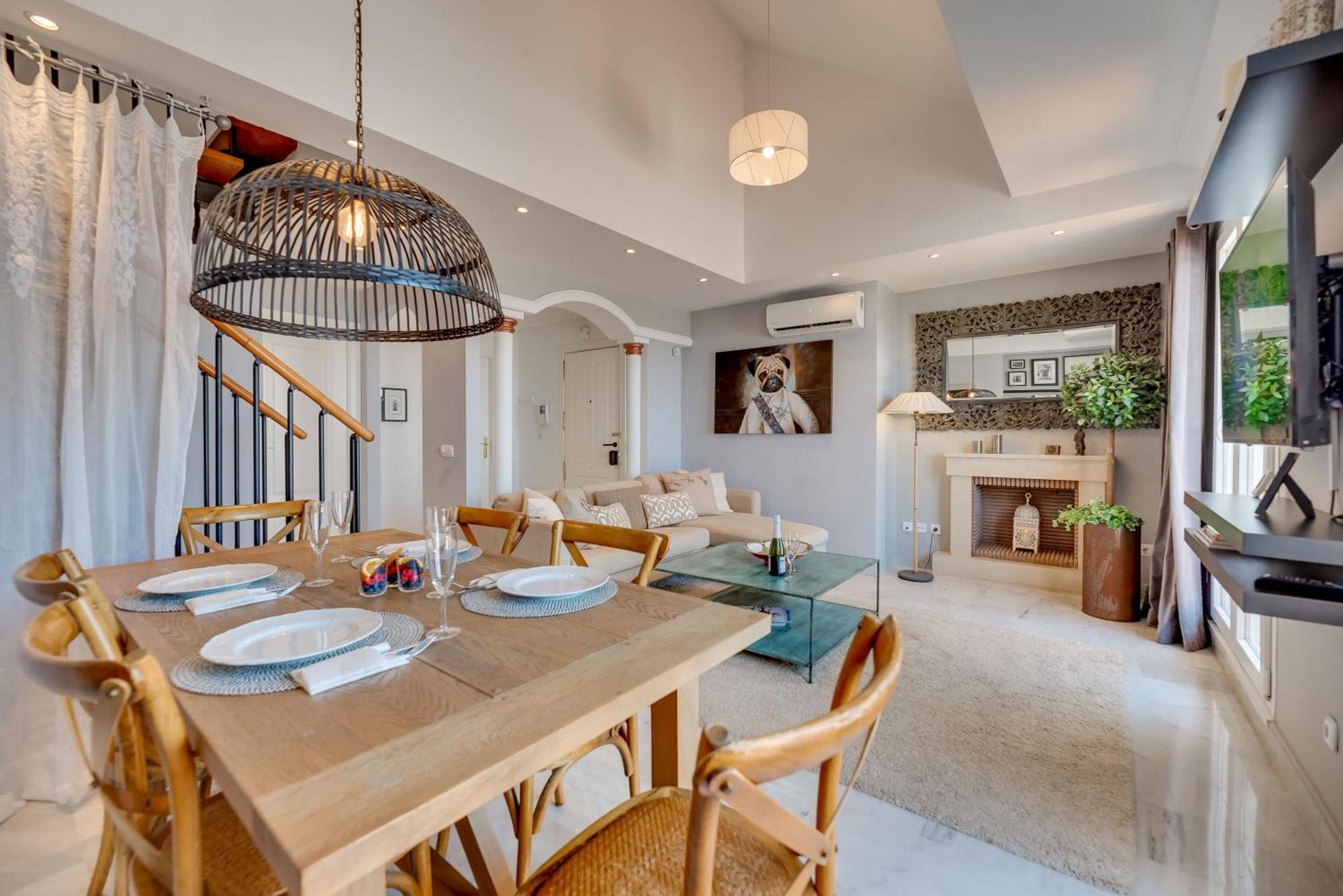 Elegant 2 Bdrm Penthouse With Bbq And Pools Daire Marbella Dış mekan fotoğraf