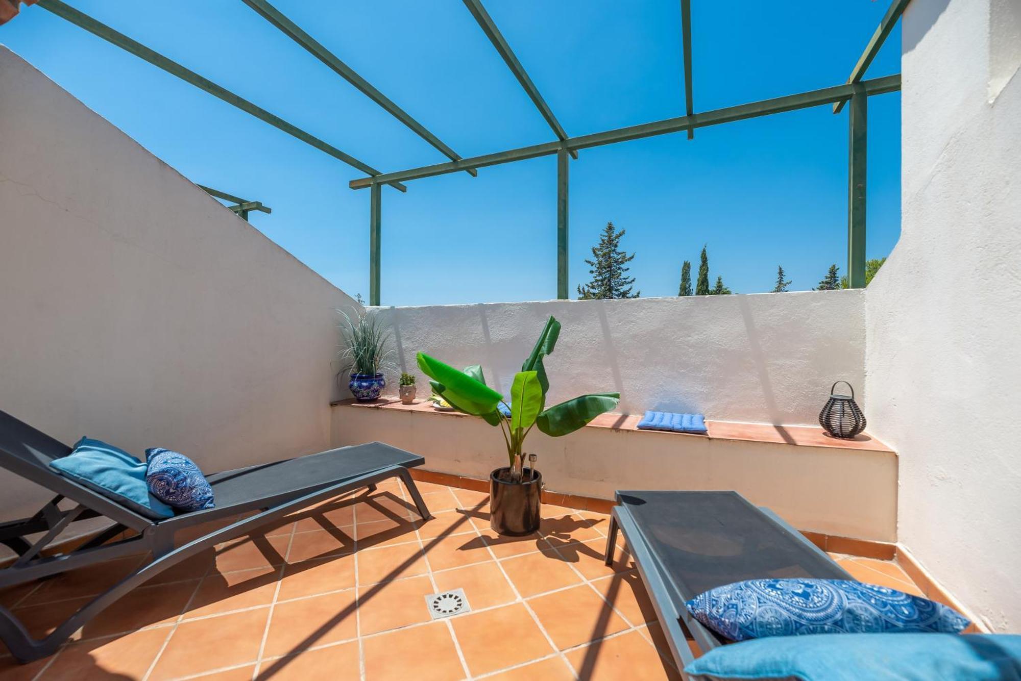 Elegant 2 Bdrm Penthouse With Bbq And Pools Daire Marbella Dış mekan fotoğraf